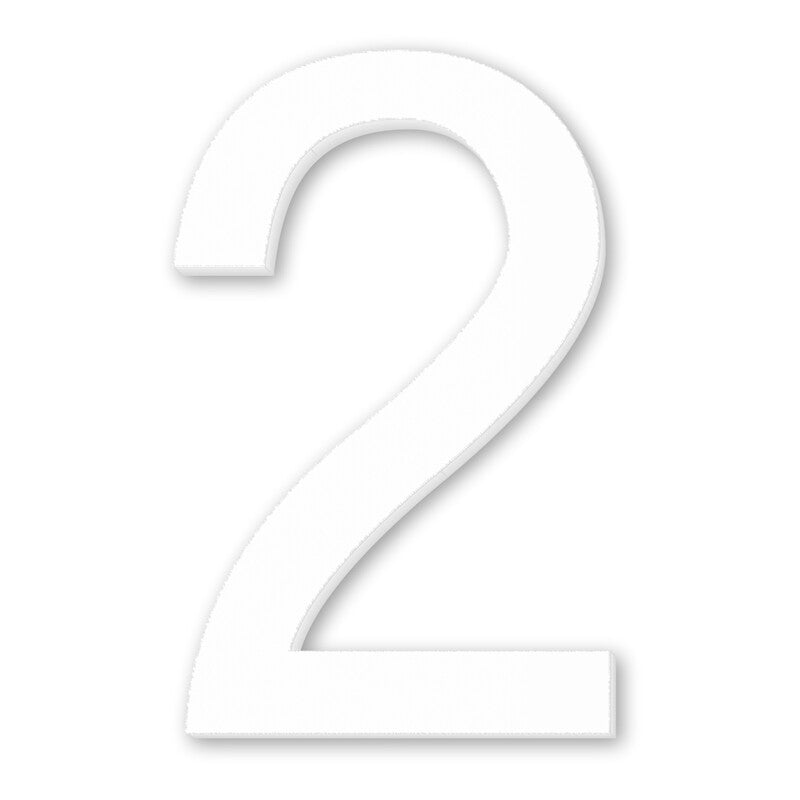 階数表示 選べる 2色 フロアサイン ブラック ホワイト 黒 白 ゴシック体 単品 数字 番号 ナンバー 階数標示 サインプレート 切文字 フロアプレート 階段 表示 標識 標示 階数表示板 屋外対応 アクリル製 マット 艶消し 簡単貼るだけシール式 (配送2)