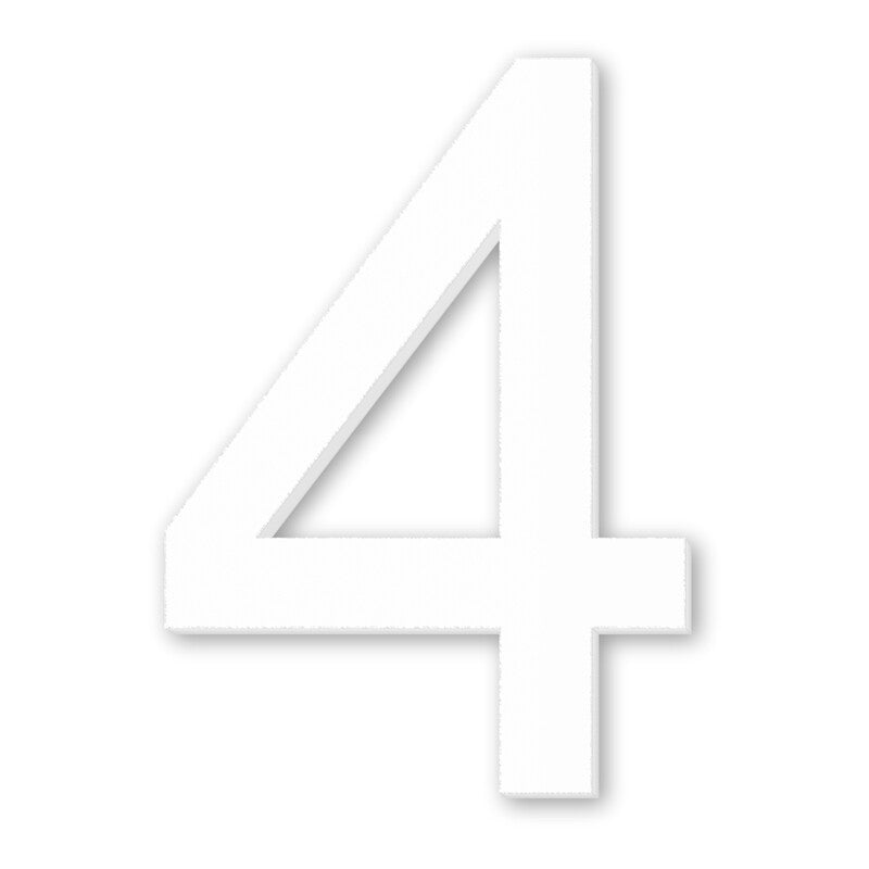 階数表示 選べる 2色 フロアサイン ブラック ホワイト 黒 白 ゴシック体 単品 数字 番号 ナンバー 階数標示 サインプレート 切文字 フロアプレート 階段 表示 標識 標示 階数表示板 屋外対応 アクリル製 マット 艶消し 簡単貼るだけシール式 (配送2)