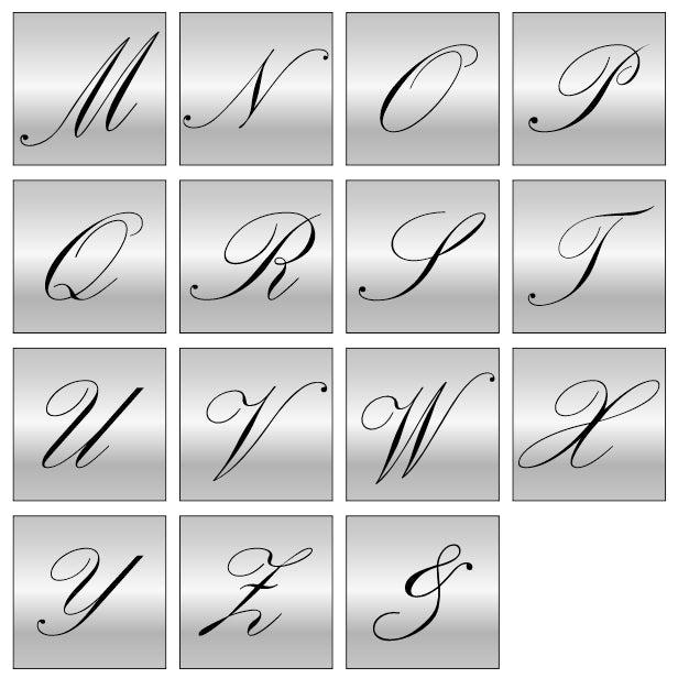 アートパネル art panel【Z】おしゃれ 壁掛け イニシャル アルファベット アートボード 金属風 インテリア ステンレス調 シルバー 軽くて丈夫 アクリル製 正方形 筆記体 ピンフック対応 簡単取付 日本製 (配送4)