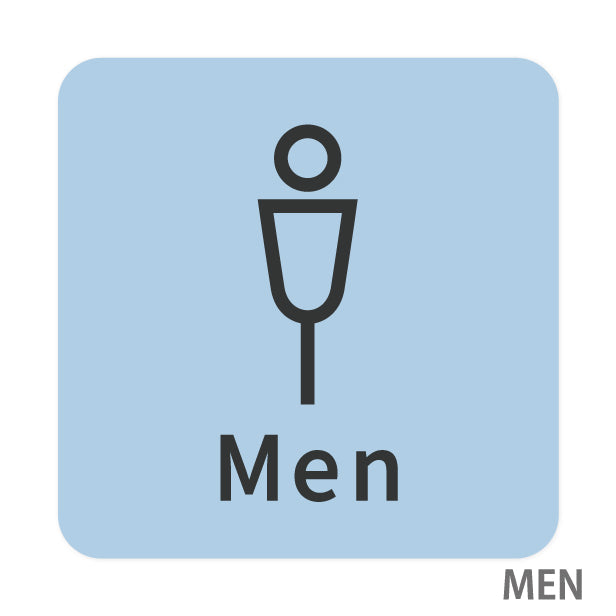 【楽天1位】トイレサイン トイレマーク ステッカー シール 標識 TOILET ドア おしゃれ サインプレート MEN WOMEN 車いす 化粧室 お手洗い カラー ピクトサインステッカー 扉 (配送2)