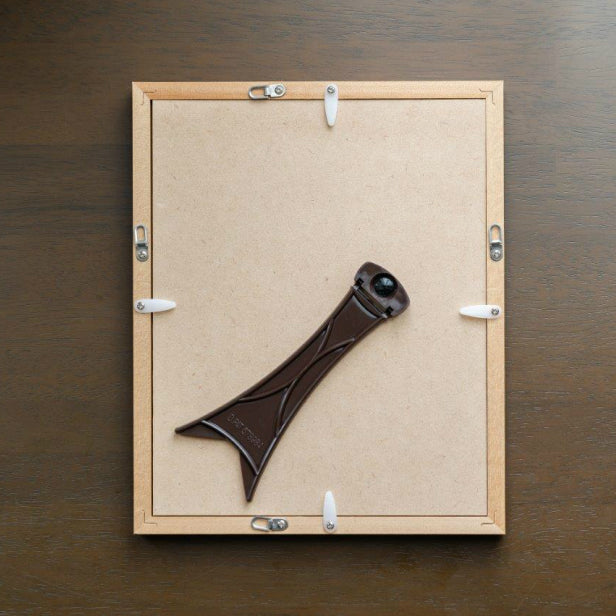 額縁 オブジェ 置物 おしゃれ 和モダン 壁掛けOK【とんぼ】組子細工 インテリアフレーム 開運 風水 招福 縁起 伝統的な吉祥文様 和風 現代の名工 黄綬褒章 受章 松井美喜夫氏監修 木製 当店限定 日本製 (配送4)