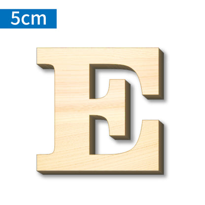 木製 アルファベット オブジェ【5cm】大文字 小文字 表札 手作り ウェルカムボード 切り文字 切文字 木 パーツ 手芸材料 ハンドメイド DIY イニシャル 前撮り 結婚式 ネームプレート 看板 プレート 【国産ひのき】 ヒノキ 日本製 クラレンドン書体 (配送1)