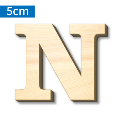 木製 アルファベット オブジェ【5cm】大文字 小文字 表札 手作り ウェルカムボード 切り文字 切文字 木 パーツ 手芸材料 ハンドメイド DIY イニシャル 前撮り 結婚式 ネームプレート 看板 プレート 【国産ひのき】 ヒノキ 日本製 クラレンドン書体 (配送1)