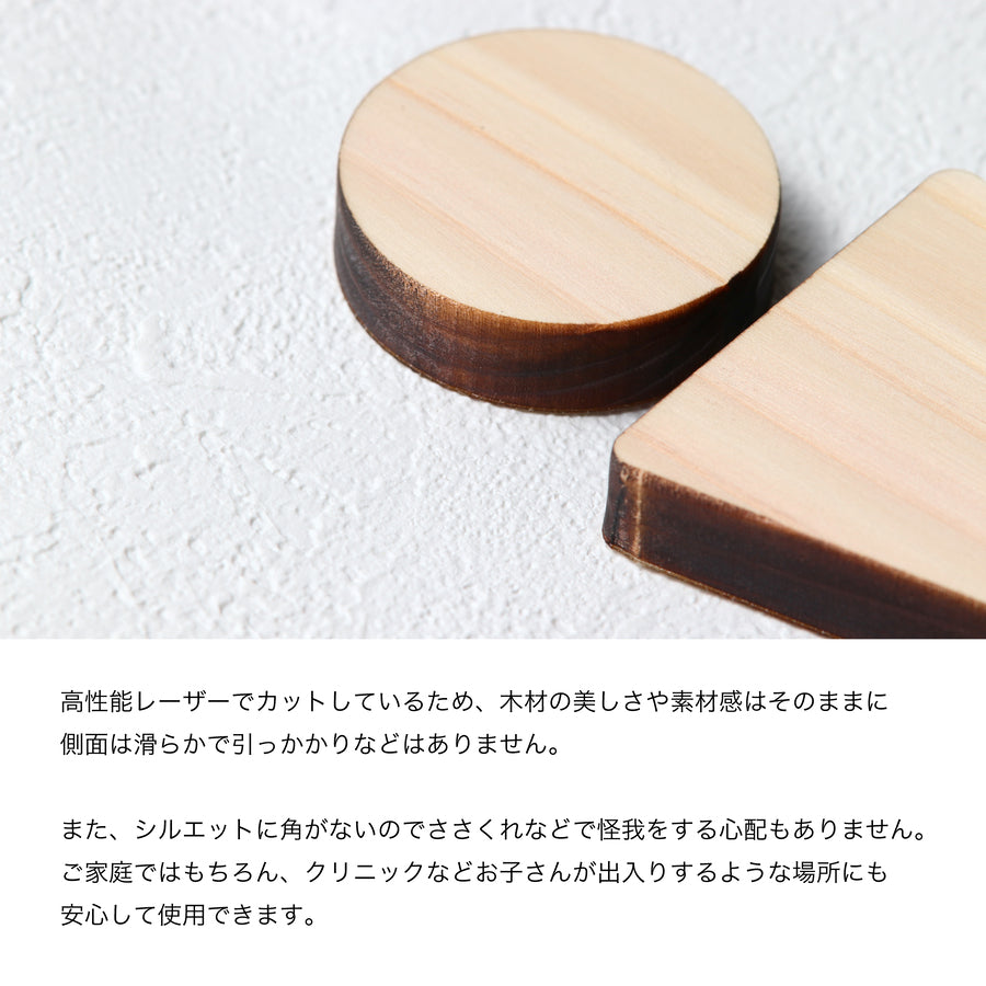 【楽天１位】トイレサインプレート 木製 [A] トイレマーク おしゃれ 男性 女性 かわいい 北欧 TOILET シール ステッカー ピクトグラム ドアプレート 国産ヒノキ 男女 案内表示 あいち認証材 木 (配送2)