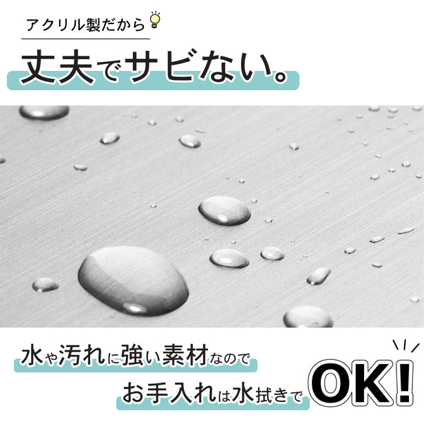 室名プレート (関係者以外立入禁止) 室名札 正方形 シルバー サインプレート 名入れ ルームプレート ドアプレート ネームプレート 室名 プレート ドアサイン おしゃれ オーダー 室名サイン 表示プレート 会社 オフィス 病院 店舗 シール式 銀 アクリル製 (配送2)