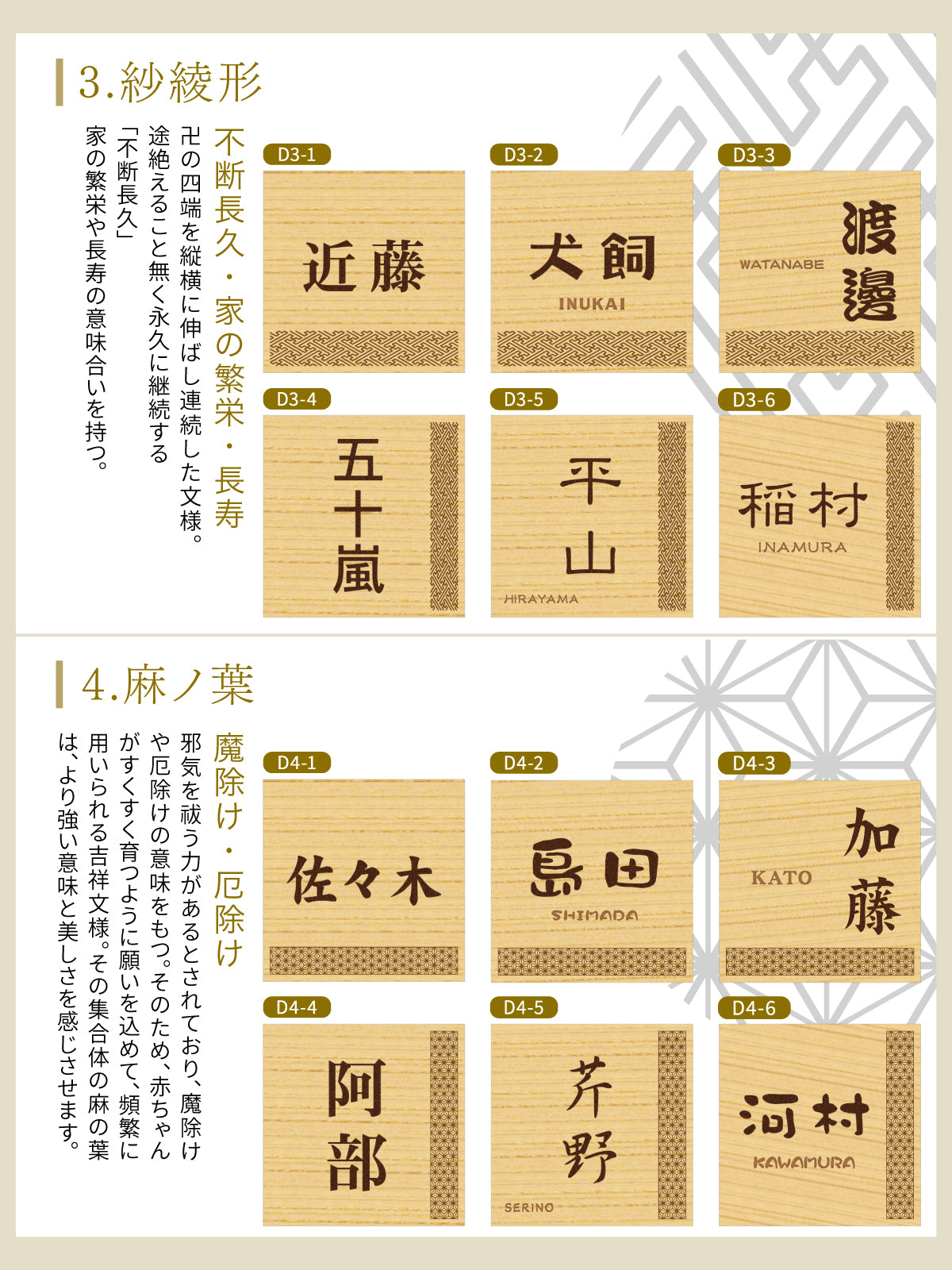 風水 表札 木製 銘木 奈良県産檜（ひのき）【現代の名工 監修】吉野桧 開運 天然木 木製表札 縁起の良いデザイン ヒノキ おしゃれ 和風 モダン 会社 戸建 玄関 門柱 伝統的 純和風 マンション オシャレ 運気を呼び込む オーダーメイド 正方形 四角 (配送4)