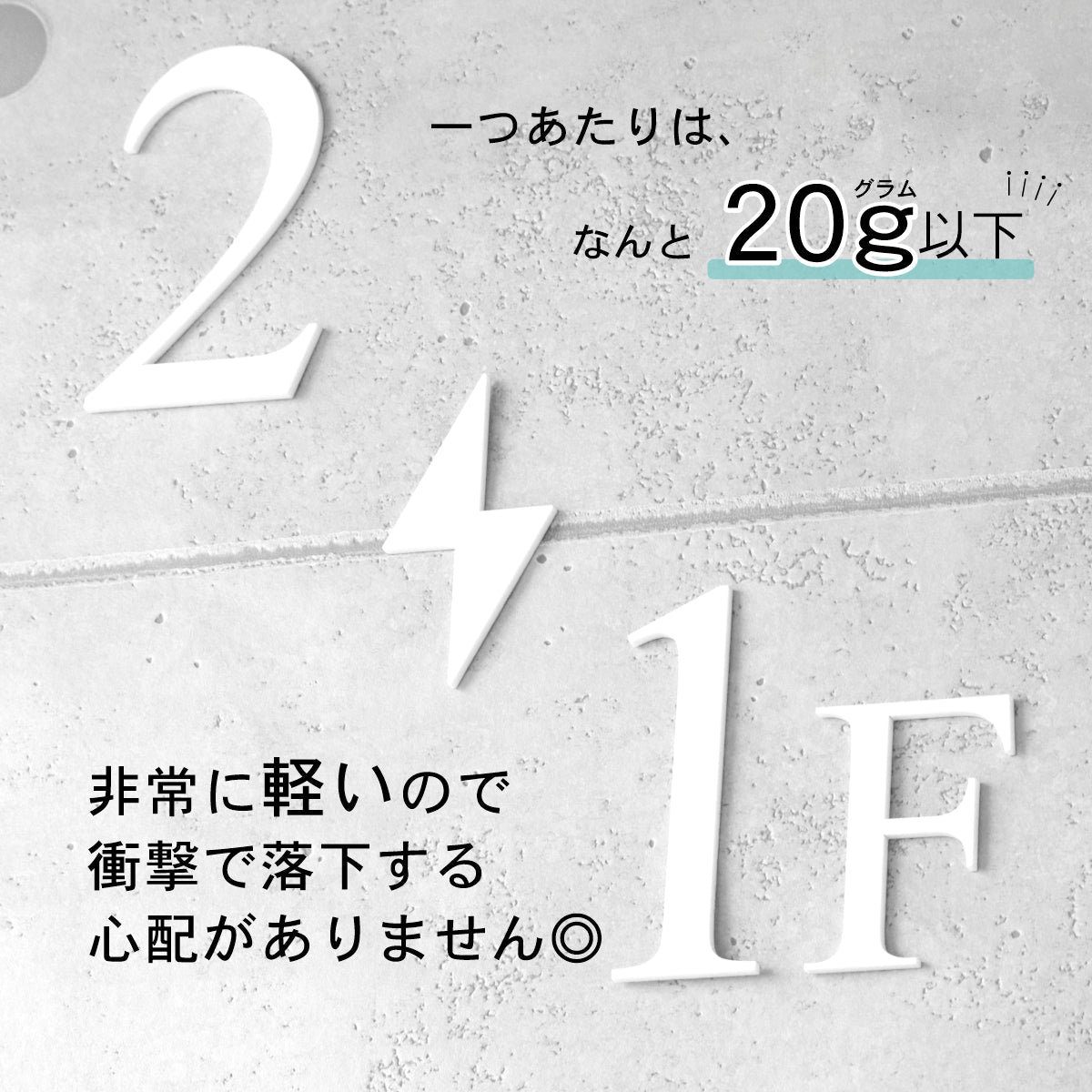 【楽天１位】【～12:00注文で当日発送】階数表示板 階段 数字 15cm サイン 階数表示 プレート ブラック ホワイト 黒 白 タイムズニューローマン メーカー 立体 ステッカー 切り文字 ビル 屋上 軽くて丈夫 屋外対応 日本製 貼るだけ シール式 (配送2)