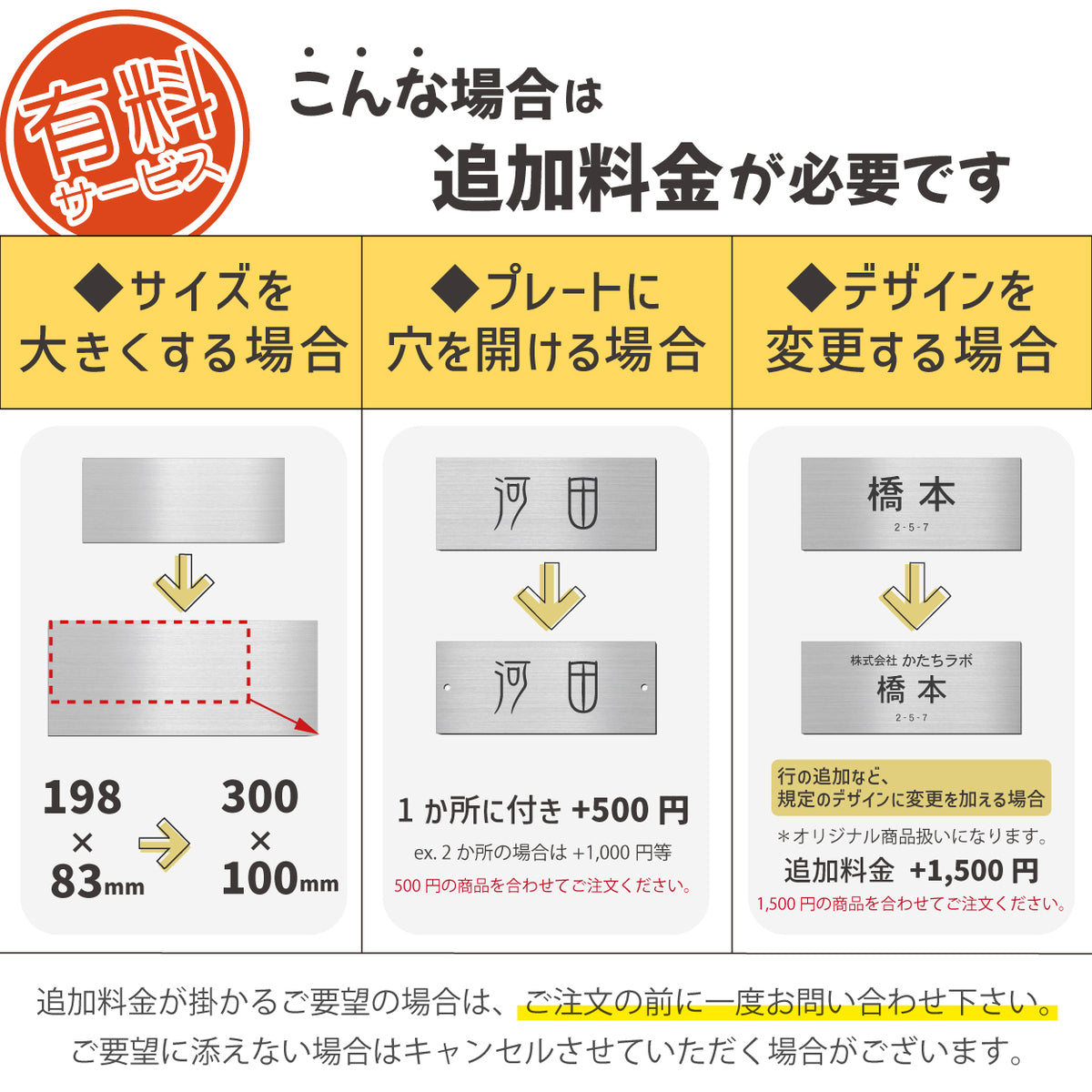 表札 リニューアル ステンレス調 シルバー 名入れ刻印無料 今ある表札の上から貼るタイプ 外壁などに埋まっていてはずせない石の表札に貼る 中古住宅のリフォームやリノベーションに 屋外対応 丈夫でさびないアクリル製 銀 日本製 (配送2)