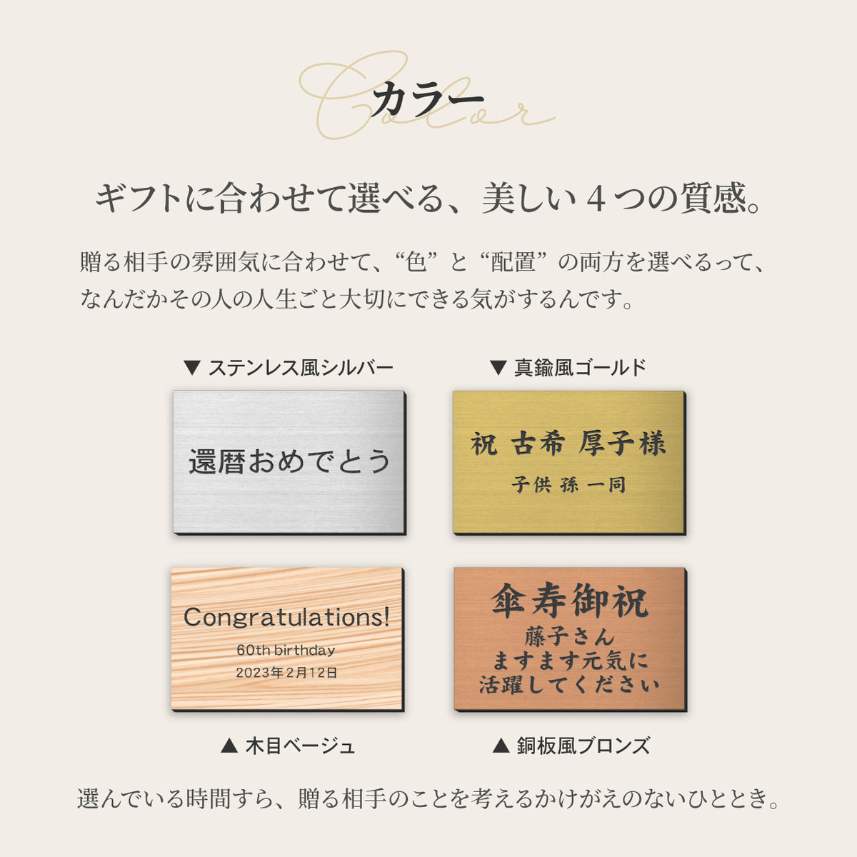 お祝い文字 オーダー　誕生日プレート メッセージプレートミニケーキ(丸型)【必ず同時にセミオーダー
