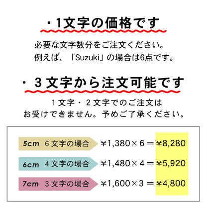 アイアン風 切り文字 表札 縦7cm 手書き風 ブラック 看板 黒 英字 ローマ字 筆記体 おしゃれ かわいい オーダーメイド 艶消し マット 玄関 戸建て ネームプレート 屋外対応 取付ガイド枠付 軽くて丈夫 錆びないアクリル製 貼るだけシール式(配送4)