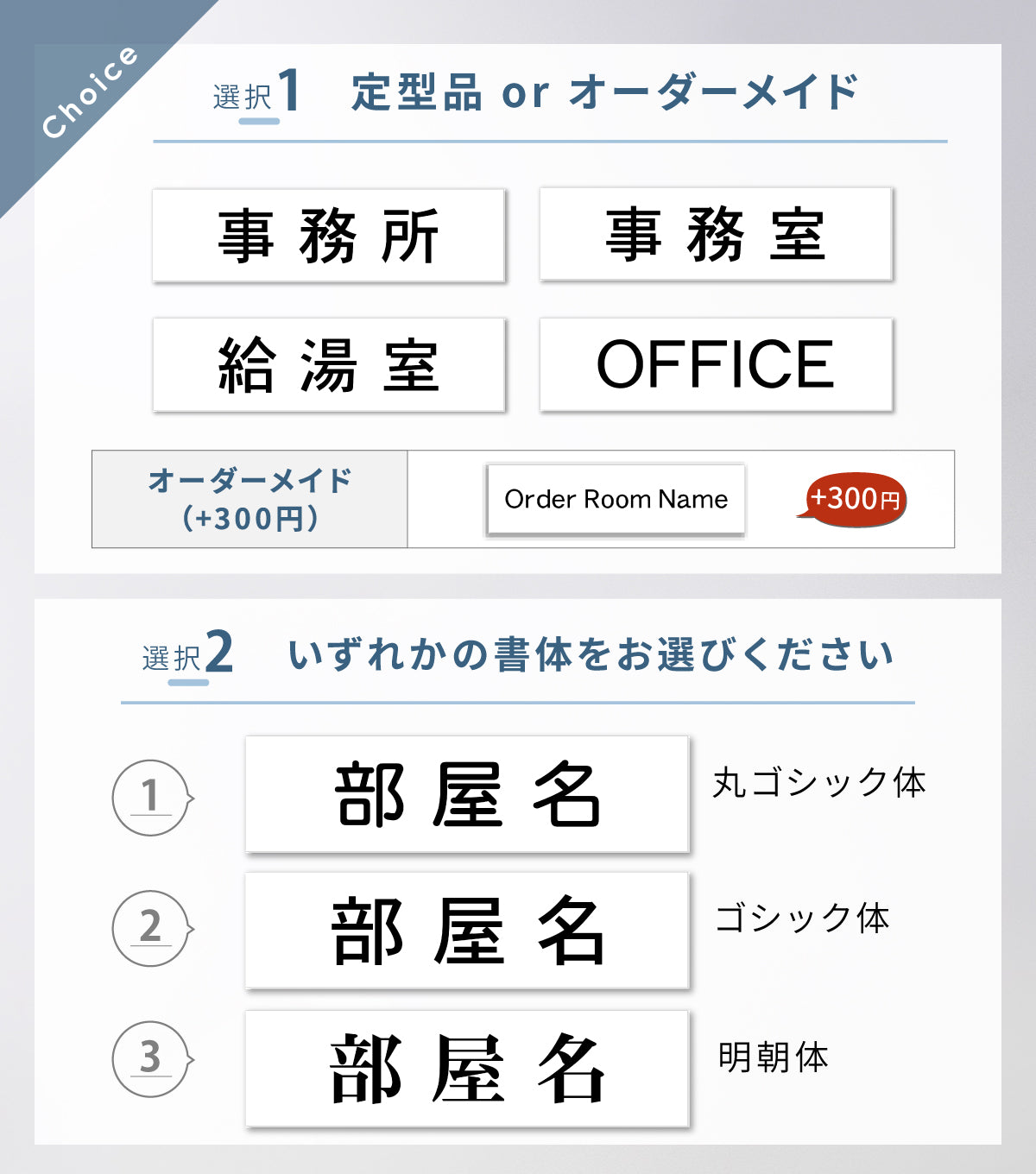 室名プレート 室名札 プレート シール式 貼るだけ【白色 1行】 (オーダーメイド 作成 OFFICE 給湯室 事務所 事務室) 部屋名 ホワイト 黒い文字 UV印刷 サインプレート ルームプレート ドア 室名表示 ネームプレート 送料無料 (配送2)