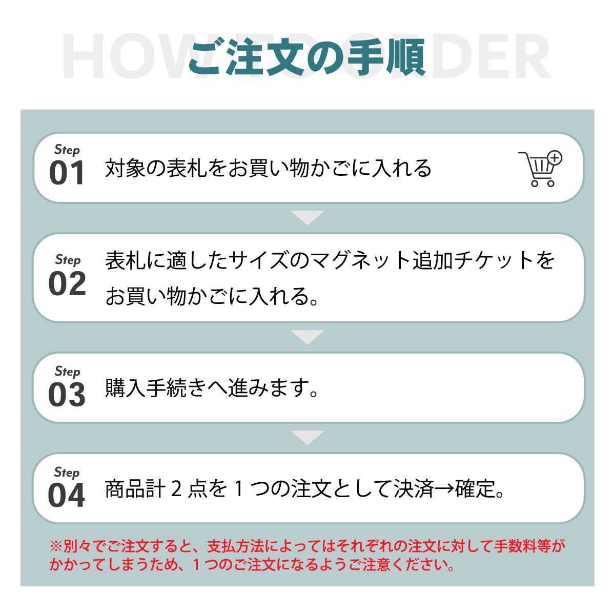 【単品購入不可】裏面マグネット 追加チケット【オフィス表札 規格 (SS~5L) 対応】表札 プレートの裏面 マグネット追加オプション 【対応サイズのみ注文可】